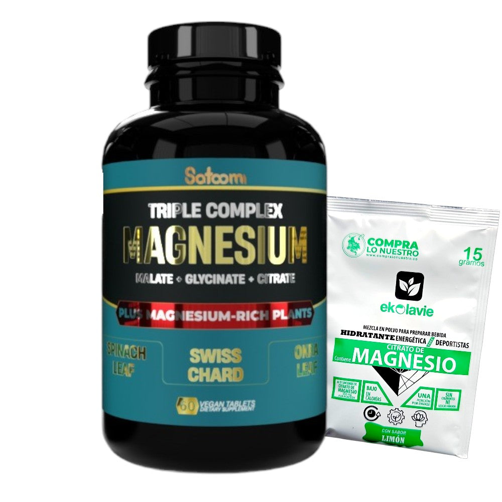 Citrato de Magnesio Americano + Proteína Creatina - Bienestar Integral y Rendimiento Avanzado