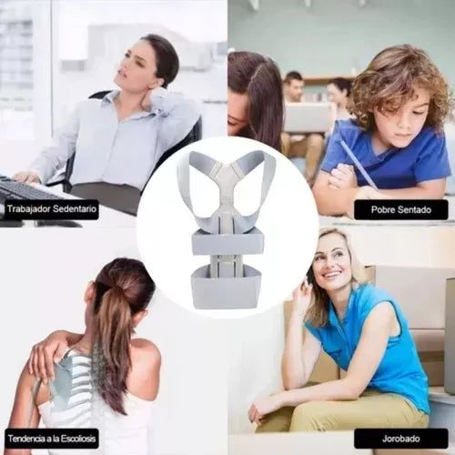 Faja Correctora de Postura Lumbar - ¡Espalda Recta, Hombros Alineados y Elegancia en Cada Paso para Él y Ella!