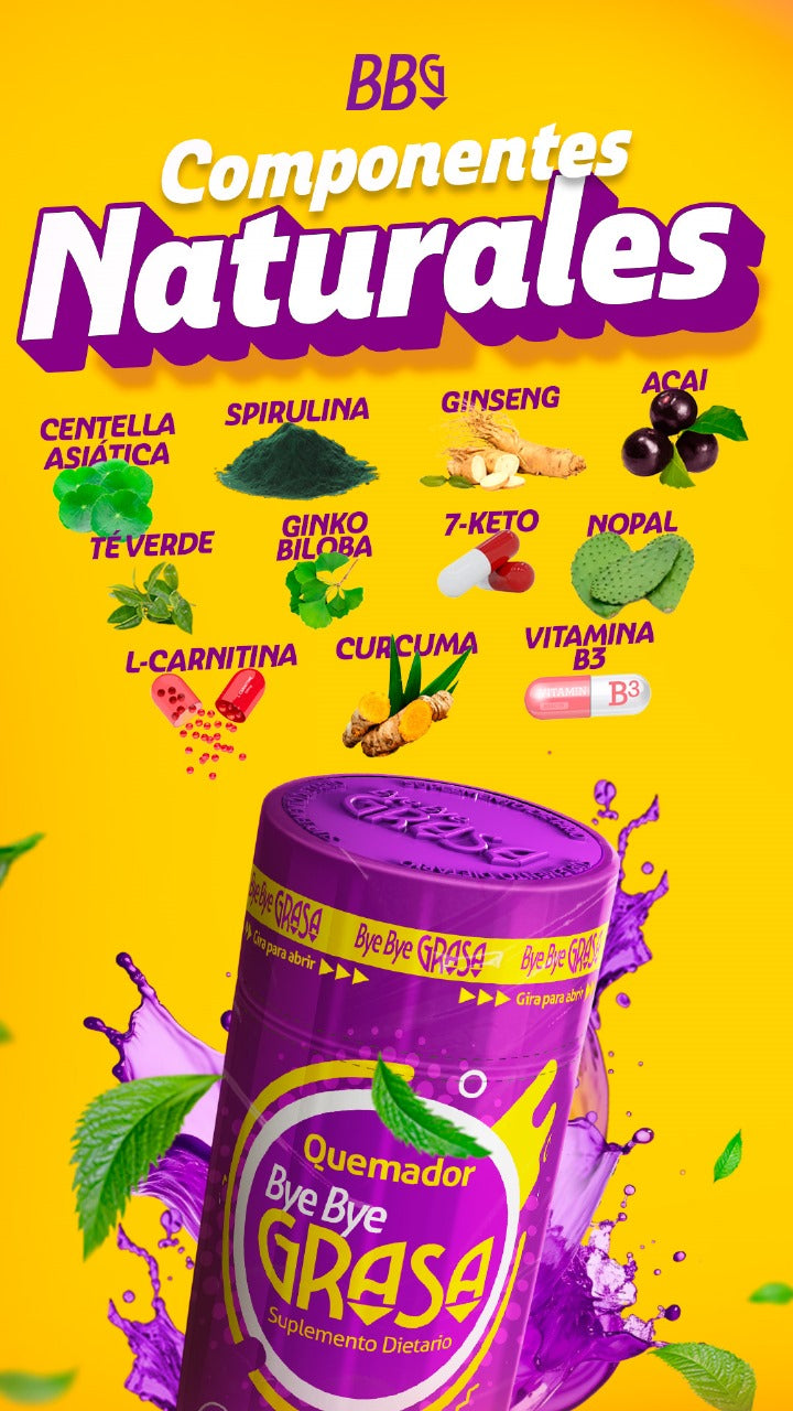 BYE BYE GRASA Medellín - ¡La Fórmula Revolucionaria para Quemar Grasa, Controlar el Apetito y Transformar tu Energía!