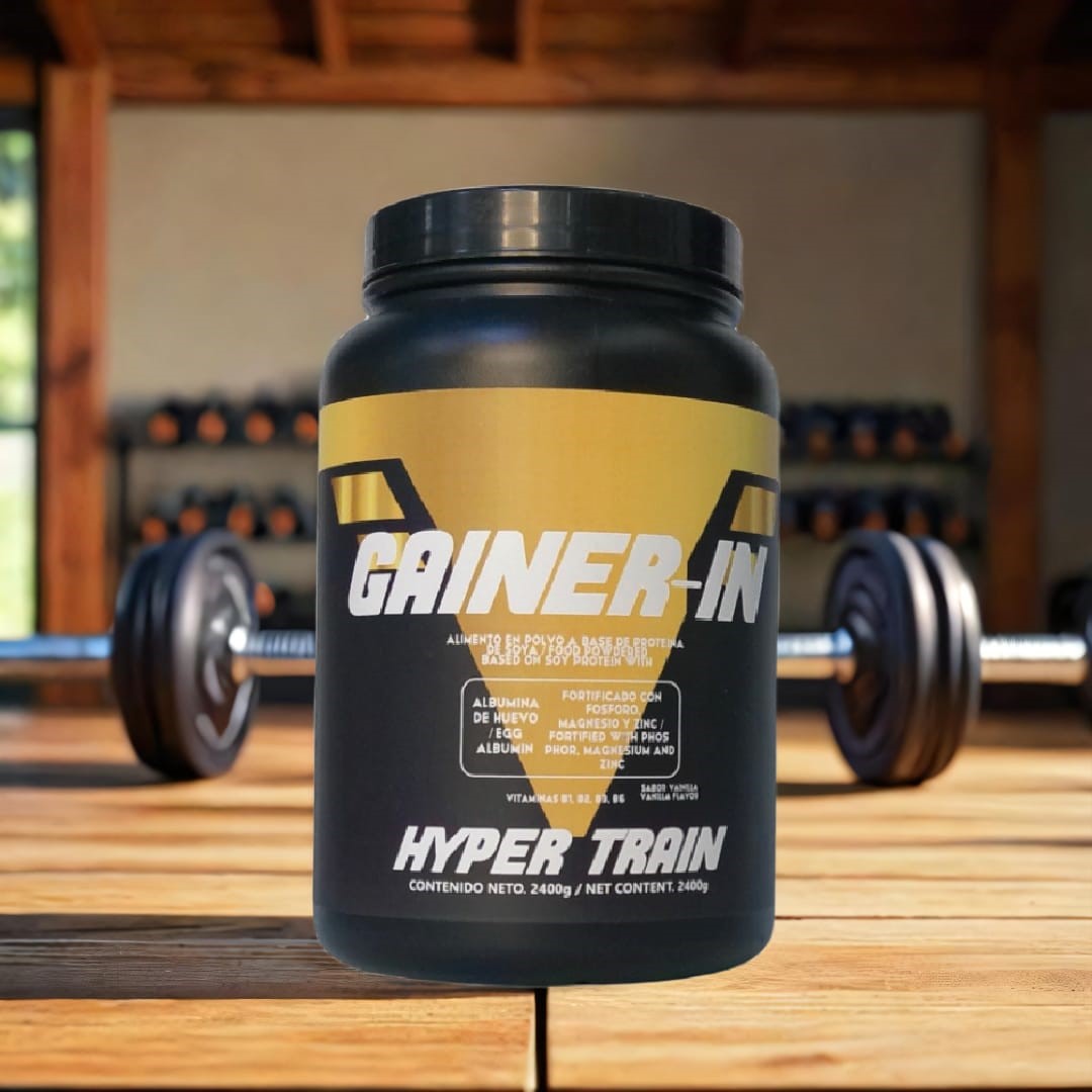 GAINER-IN 2.4 KG | Proteína Hipercalórica con Albúmina de Huevo para Masa y Volumen
