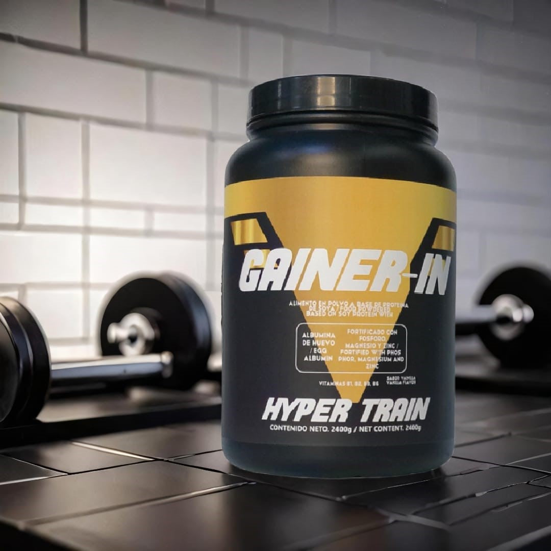 GAINER-IN 2.4 KG | Proteína Hipercalórica con Albúmina de Huevo para Masa y Volumen