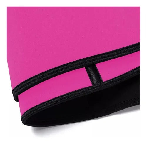 Faja Reductora Deportiva Doble Cinturón Fucsia - ¡Control, Soporte y Estilo para tu Zona Abdominal!