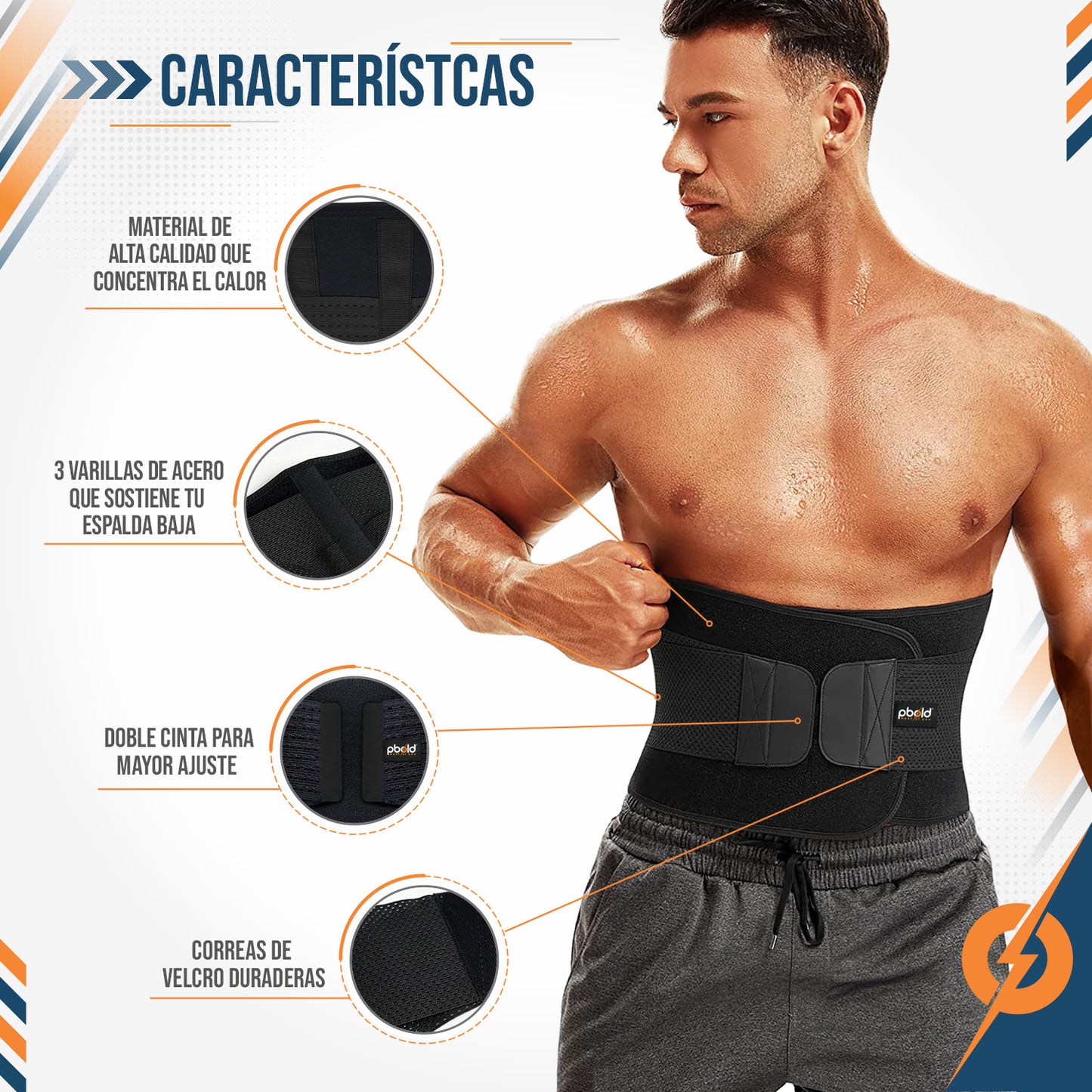 Cinturón de Entrenamiento y Faja Moldeadora "L" - ¡Protege tu Espalda, Potencia tu Rendimiento y Logra la Postura Perfecta!