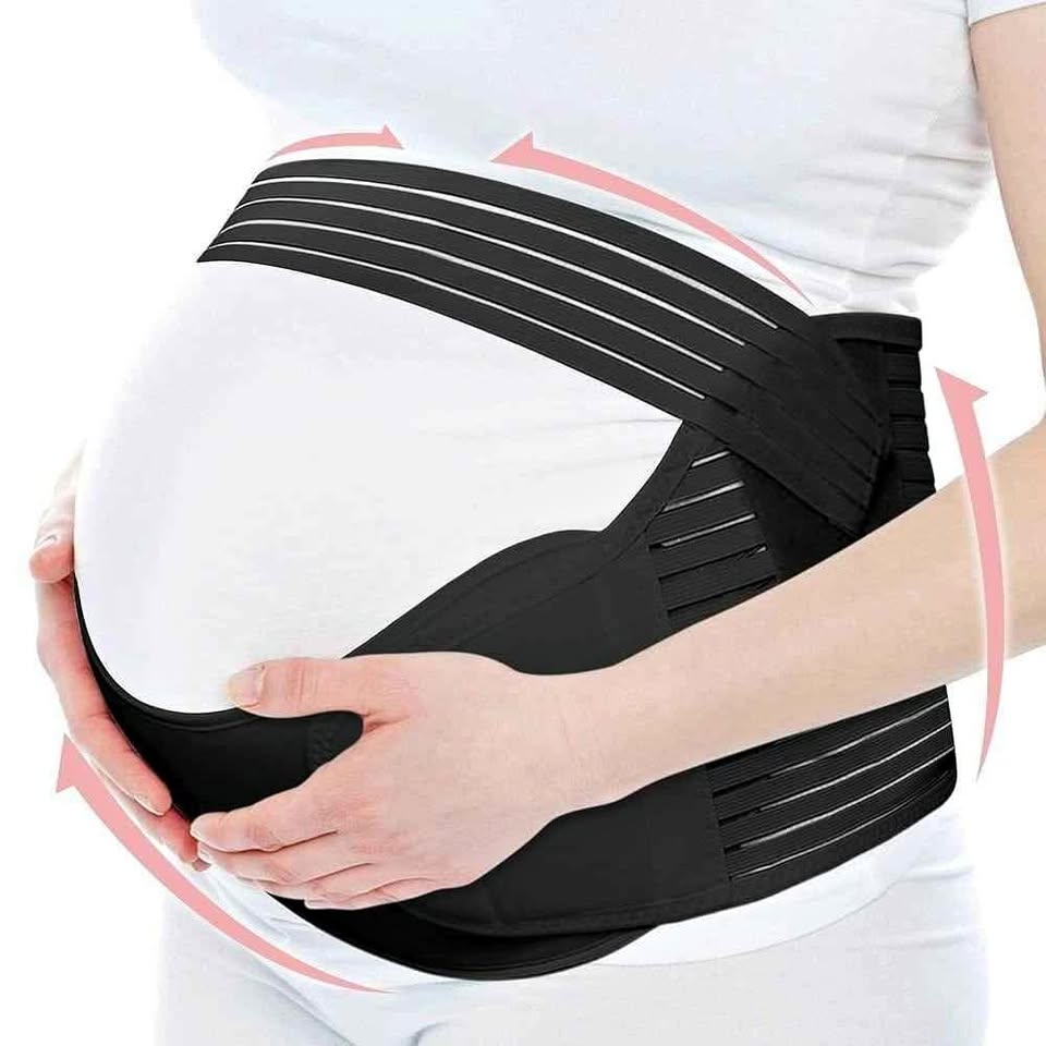 Faja de Embarazo Soporte Lumbar y Abdominal - ¡Comodidad y Alivio Total para Mamás, Durante Toda la Gestación!
