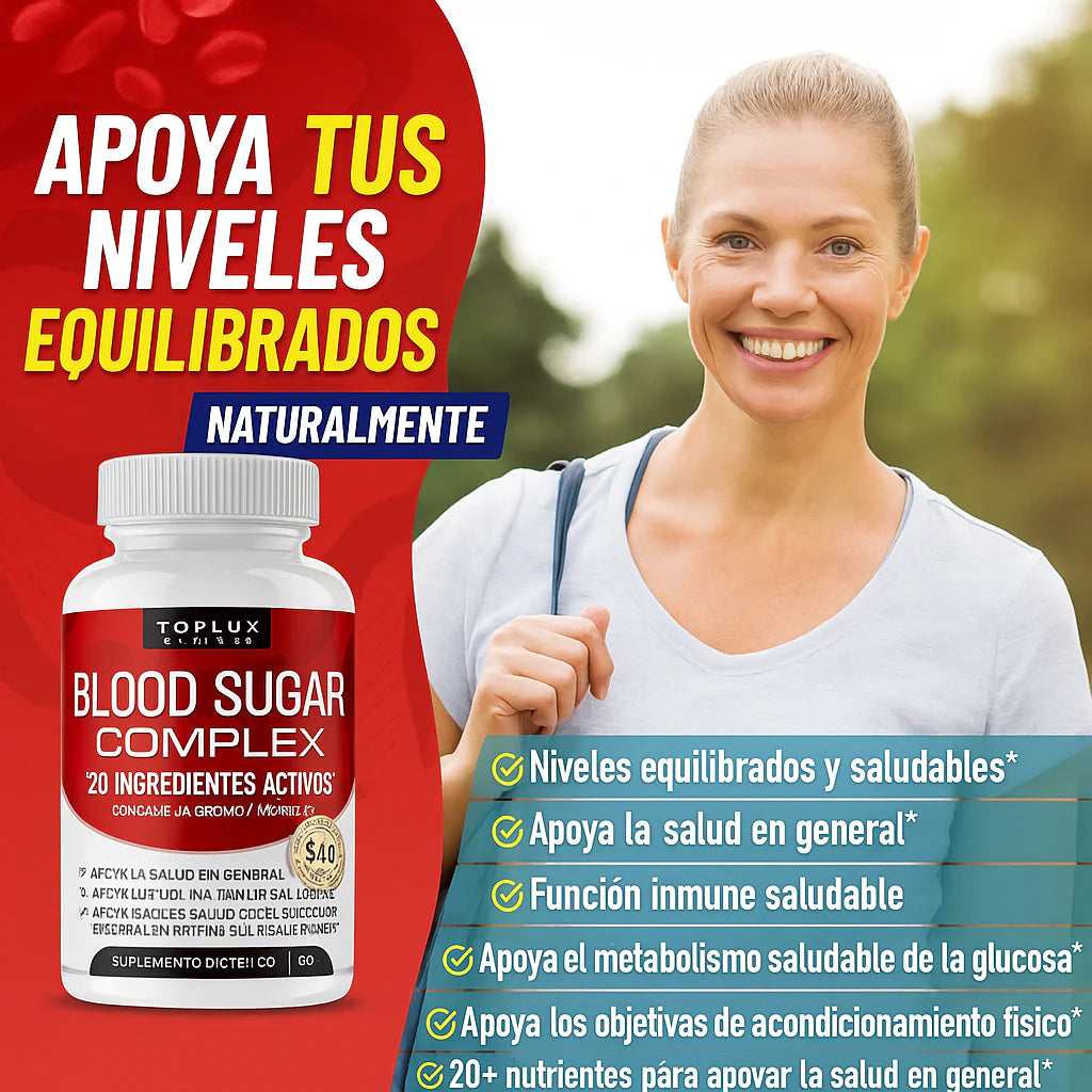 Blood Sugar Ultra Voe Nutra - ¡Tu Aliado Natural para un Control Óptimo de Glucosa y un Bienestar Metabólico Total!